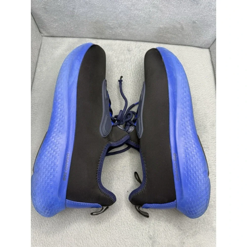 Cole Haan Zerogrand Changepace Men's 10 Black Marine Blue Sneakers C35513